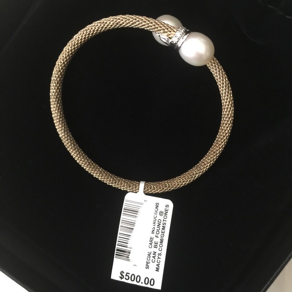 🆕 Pearl/Gold Bracelet - Picture 2 of 9